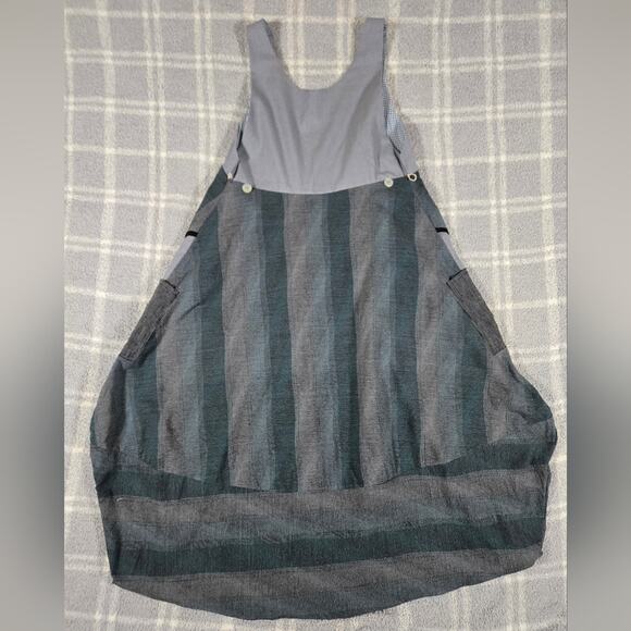 Rebe By Debra Weiss Green and Gray Handmade In USA  Dress Size Small - Picture 4 of 12